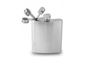 Fiaschetta Tascabile Maxam 6 Oz In Acciaio Inox - Compatta Per Liquori E Whisky - Modello KTFLASK6