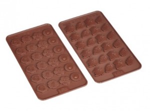 kangql a forma di foglia stampo in silicone per decorazioni torte biscotti al cioccolato fondente cottura Tool   bianco 