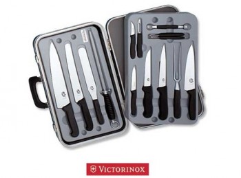 valigia accessori e coltelli professionali cuoco victorinox piccola