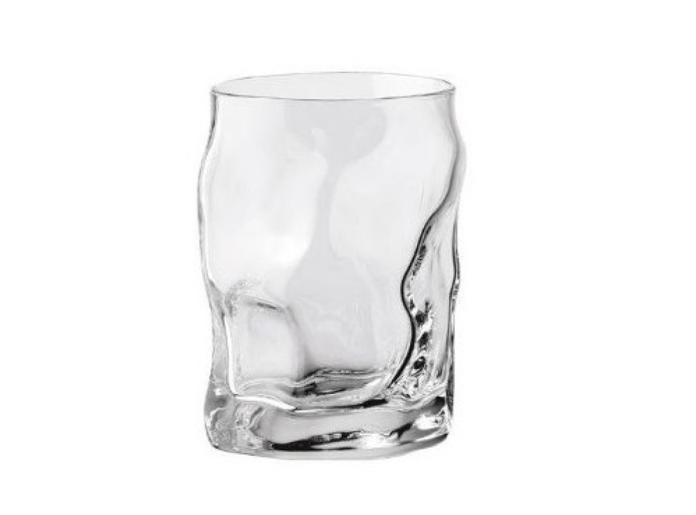 bicchieri di vetro da 330 ml UNISHOP Set di 6 bicchieri d'acqua e bevande adatti per lavastoviglie 