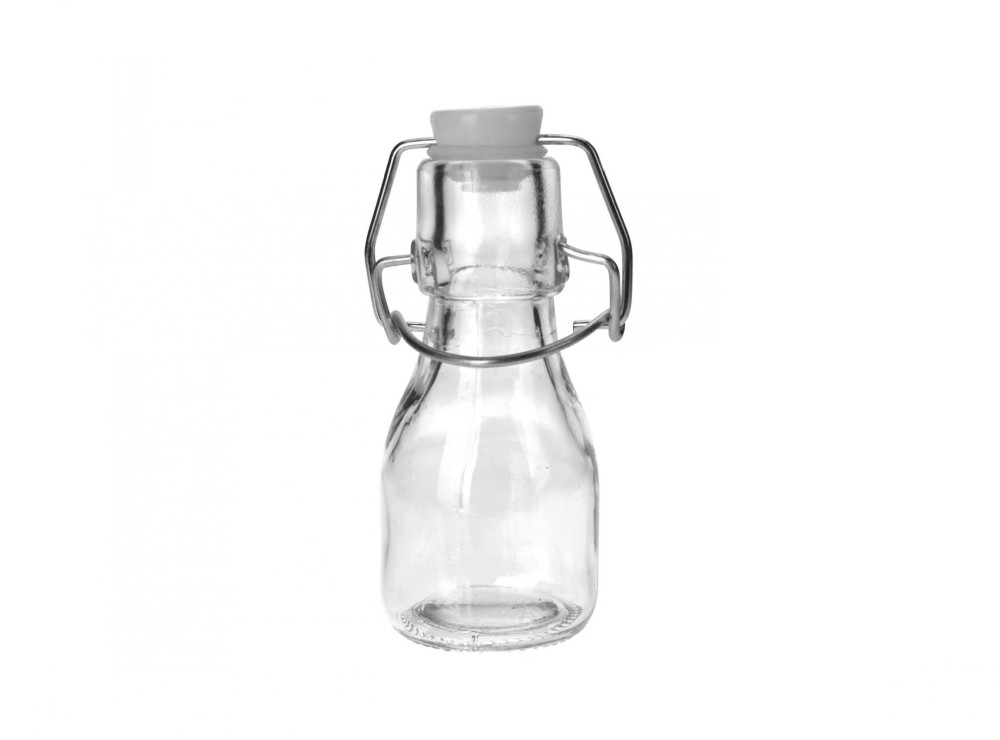 Vasetti Vetro Portatili Fiaschette Vetro 0,5 Cl - Set 2 Pezzi Con Tappo Ermetico - Per Liquori E Oli Fiaschette Vetro 0,5cl - 7