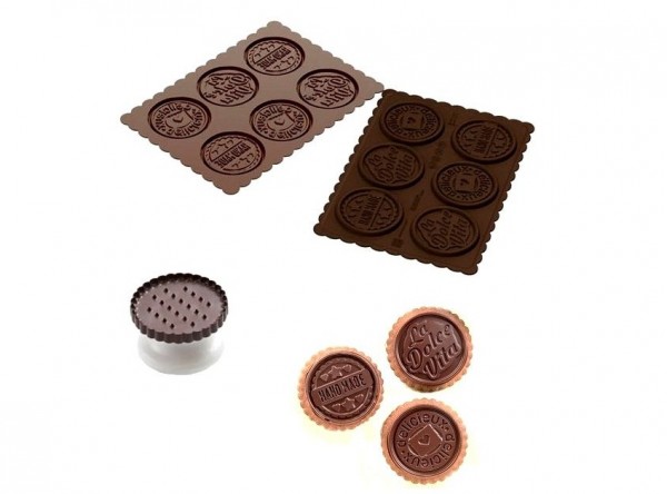 colore casuale BESTONZON 2pcs silicone zucchero fondente stampo foglia torta biscotto al cioccolato caramelle stampo di cottura 