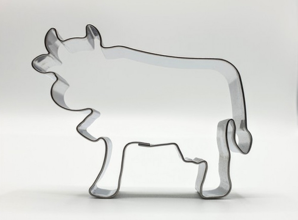  bianco DISPLAY08 lovely Farm Animal Sheep Pig mucca plastica caramelle biscotti stampo torta  
