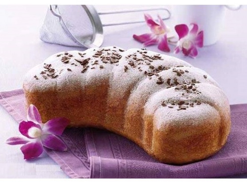 Stampo In Silicone Per Croissant E Ciambelle: 8 Cavità, 5 Forme Diverse, Antiaderente, Resistente Da -40°C A 230°C, Colore Casuale
