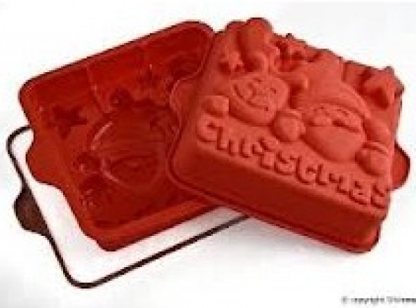 Stampi Per Gesso Natalizi Stampo Silicone Per Dolcetti Natalizi Wilton 6 Cavità Stampini Per Dolci Natalizi - 9